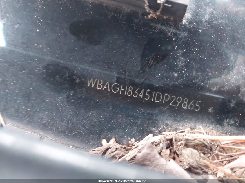 2001 BMW 740Il VIN: WBAGH83451DP29865 Lot: 43869009