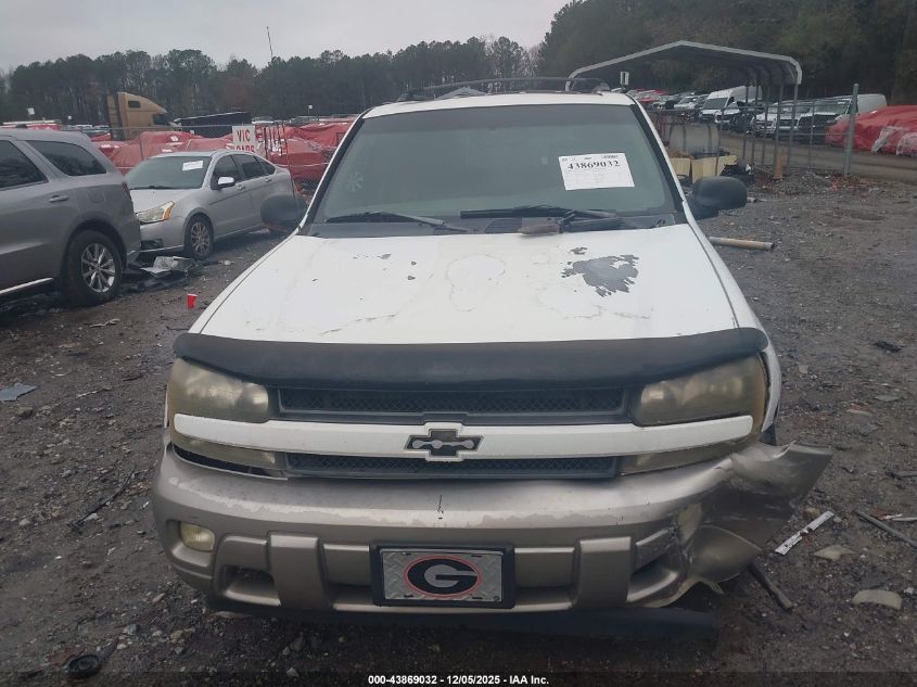 2002 Chevrolet Trailblazer Ltz VIN: 1GNDS13S322408120 Lot: 43869032