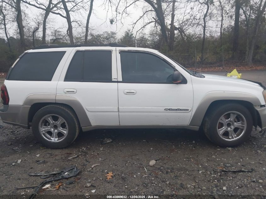 2002 Chevrolet Trailblazer Ltz VIN: 1GNDS13S322408120 Lot: 43869032