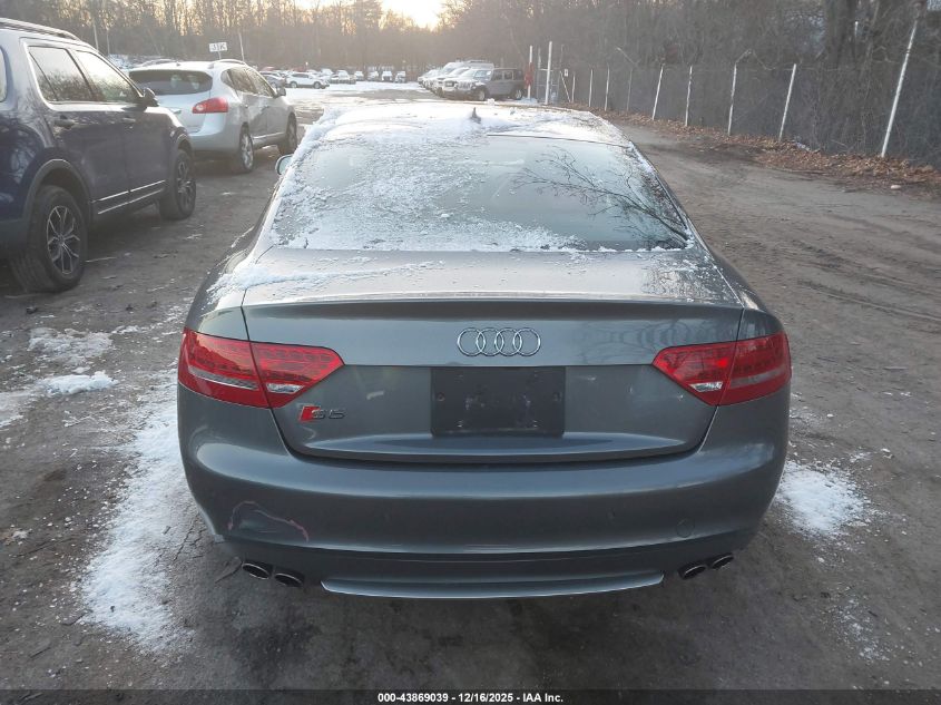 2012 Audi S5 4.2 Premium Plus VIN: WAUVVAFR2CA003609 Lot: 43869039