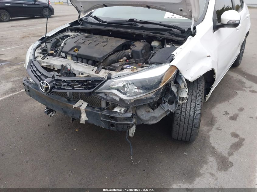 2015 Toyota Corolla S Plus VIN: 5YFBURHEXFP358304 Lot: 43869040