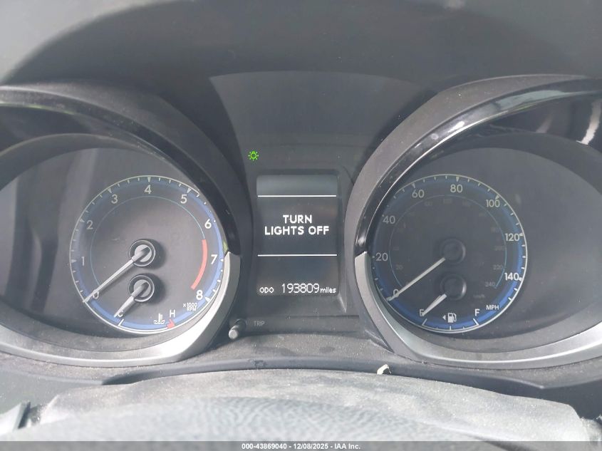 2015 Toyota Corolla S Plus VIN: 5YFBURHEXFP358304 Lot: 43869040