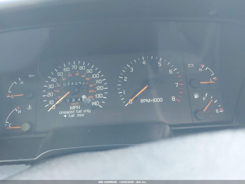 1993 Mercury Capri VIN: 6MPCT01ZXP8640786 Lot: 43869046