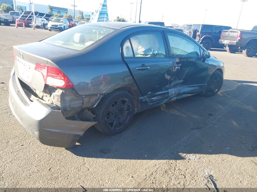 2009 Honda Civic Lx VIN: 2HGFA16589H348963 Lot: 43869052