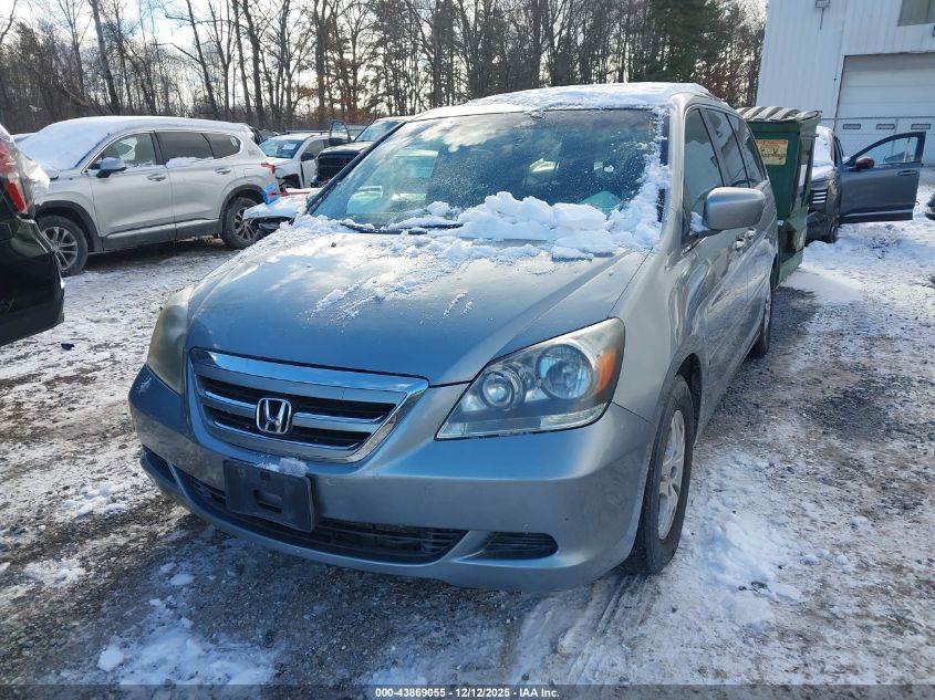 2006 Honda Odyssey Ex-L VIN: 5FNRL38686B116047 Lot: 43869055