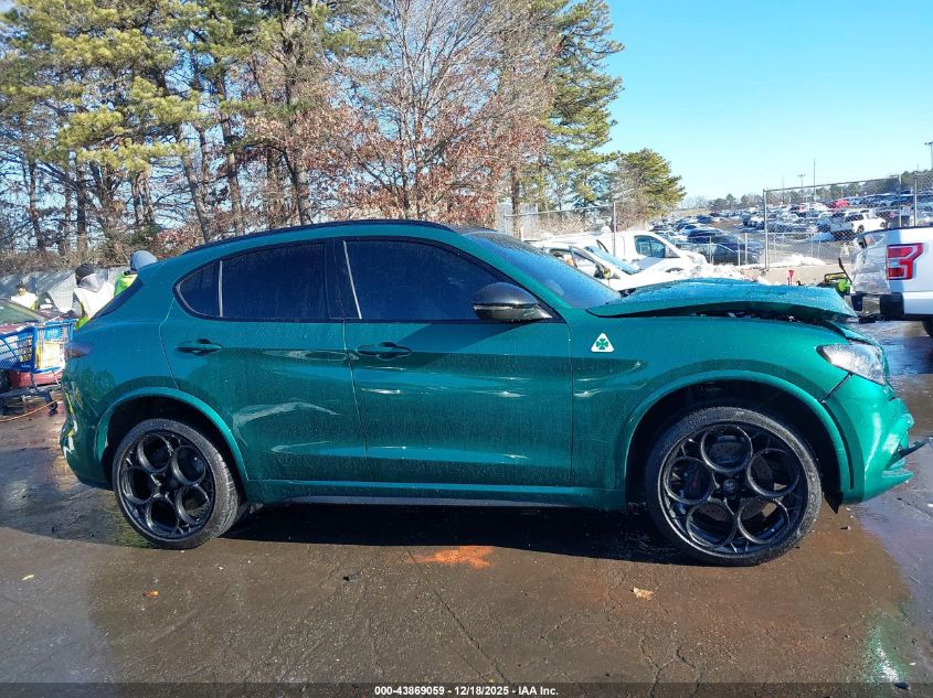 2024 Alfa Romeo Stelvio Quadrifoglio Carbon Awd VIN: ZASPAKEV4R7D93444 Lot: 43869059