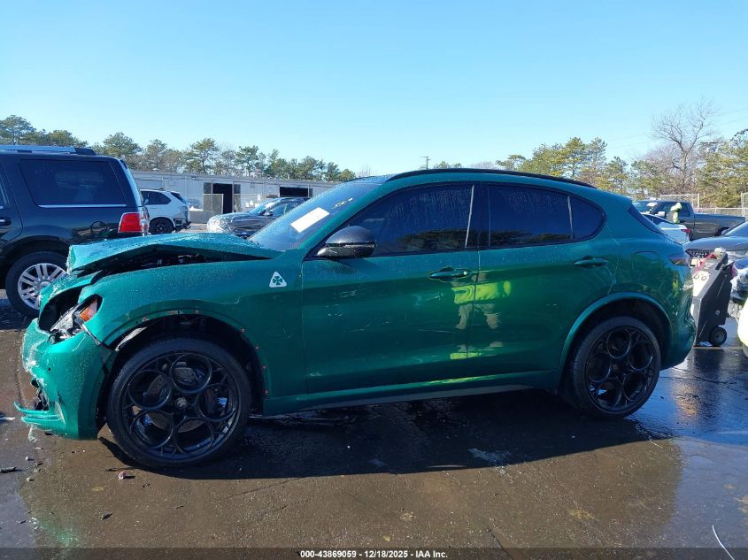 2024 Alfa Romeo Stelvio Quadrifoglio Carbon Awd VIN: ZASPAKEV4R7D93444 Lot: 43869059