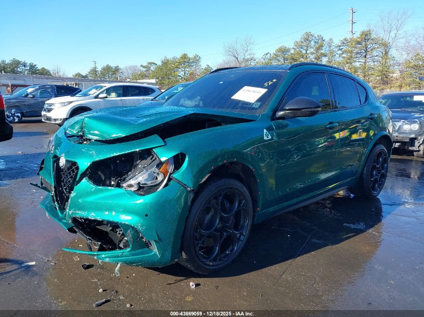 2024 Alfa Romeo Stelvio Quadrifoglio Carbon Awd VIN: ZASPAKEV4R7D93444 Lot: 43869059