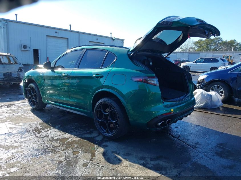 2024 Alfa Romeo Stelvio Quadrifoglio Carbon Awd VIN: ZASPAKEV4R7D93444 Lot: 43869059