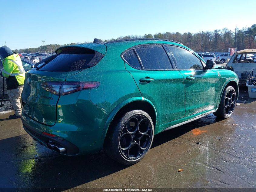 2024 Alfa Romeo Stelvio Quadrifoglio Carbon Awd VIN: ZASPAKEV4R7D93444 Lot: 43869059