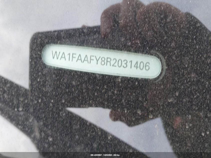 2024 Audi Q5 Prestige 45 Tfsi S Line Quattro S Tronic VIN: WA1FAAFY8R2031406 Lot: 43869067