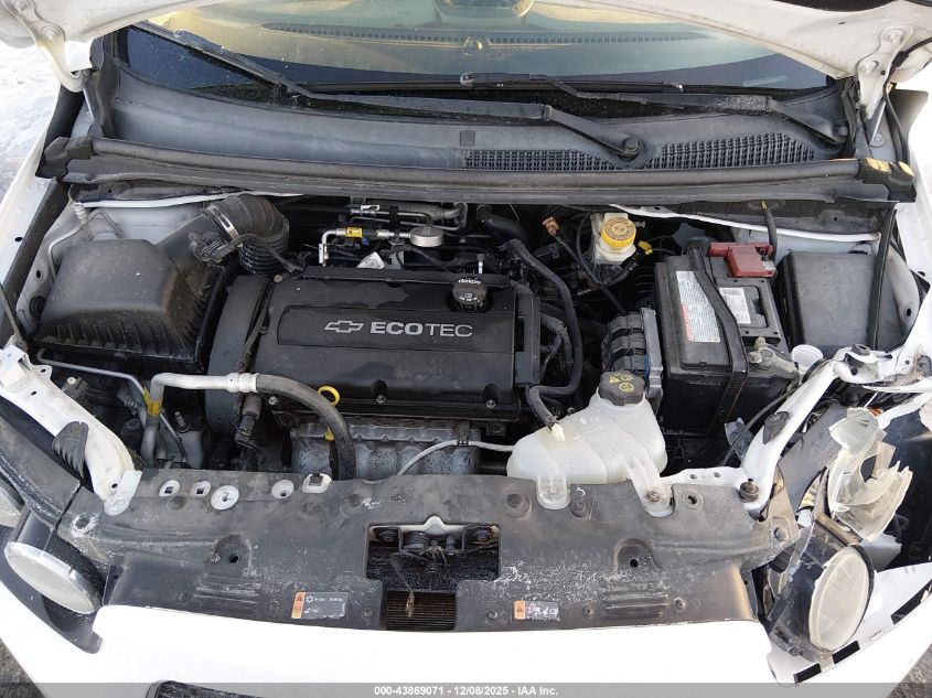 2016 Chevrolet Sonic Lt Auto VIN: 1G1JC5SH1G4167720 Lot: 43869071