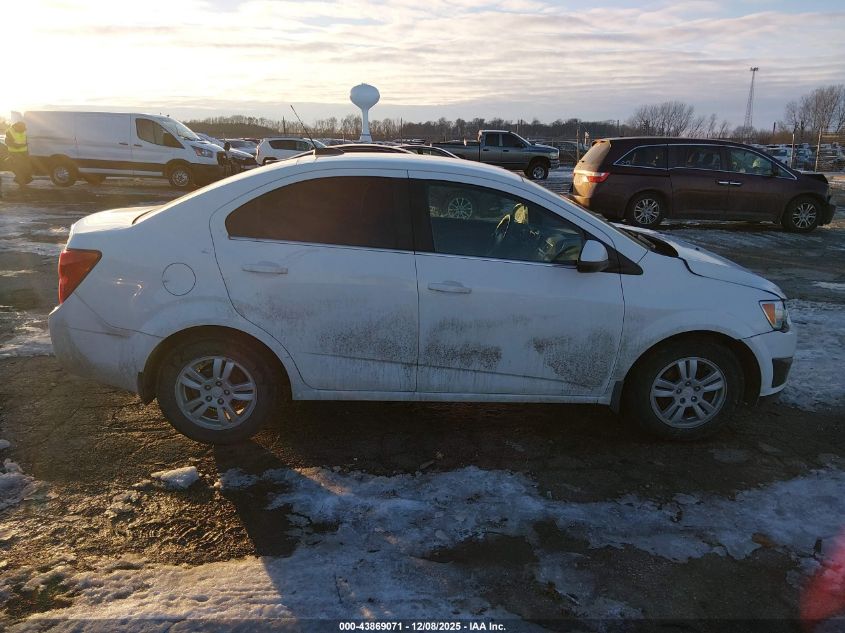 2016 Chevrolet Sonic Lt Auto VIN: 1G1JC5SH1G4167720 Lot: 43869071