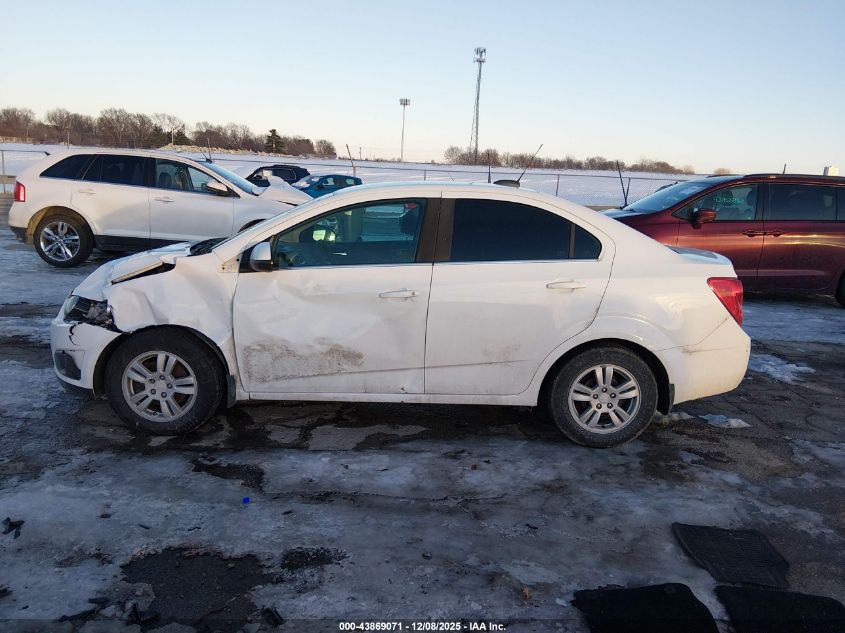 2016 Chevrolet Sonic Lt Auto VIN: 1G1JC5SH1G4167720 Lot: 43869071