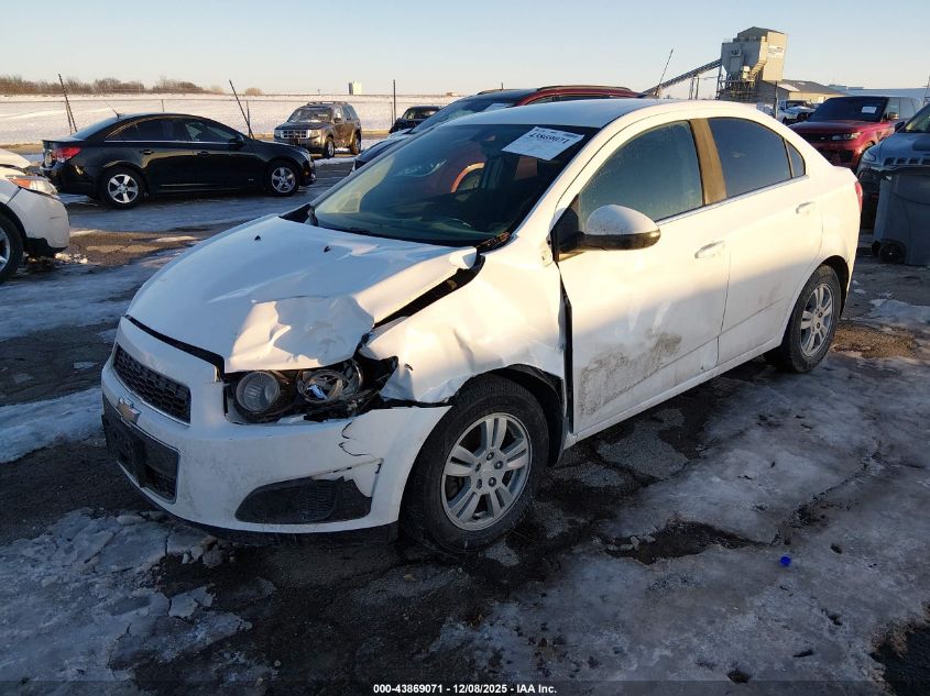 2016 Chevrolet Sonic Lt Auto