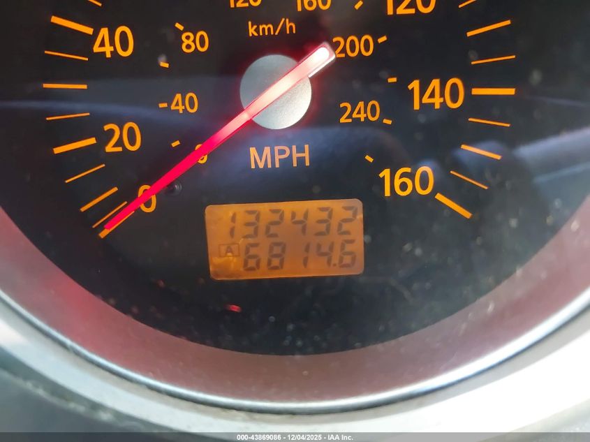 2003 Nissan 350Z VIN: JN1AZ34D63T109805 Lot: 43869086