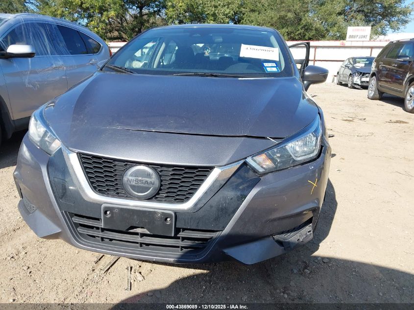 2021 Nissan Versa Sv Xtronic Cvt VIN: 3N1CN8EV5ML829322 Lot: 43869089