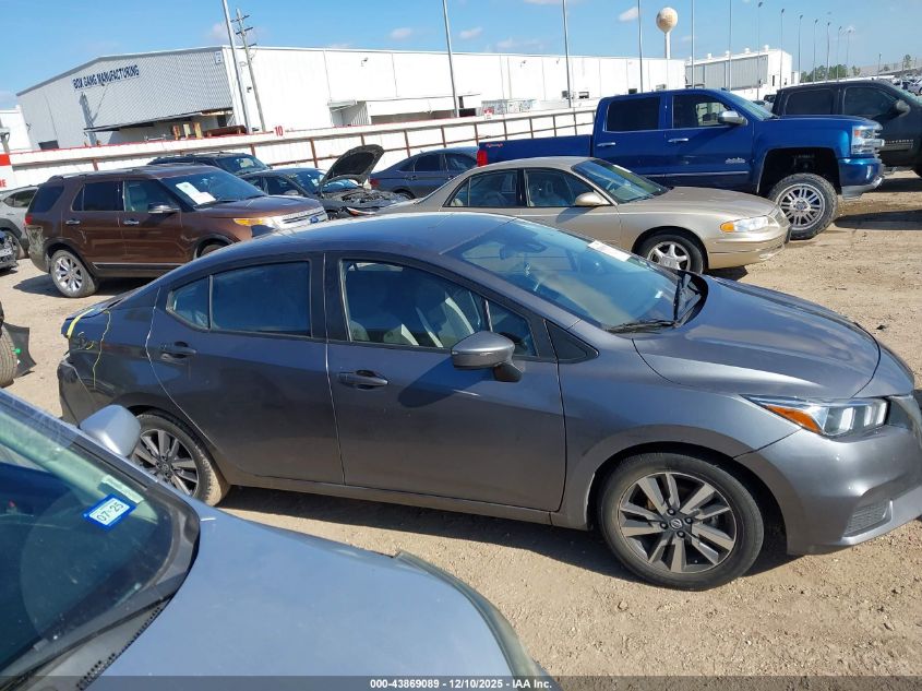 2021 Nissan Versa Sv Xtronic Cvt VIN: 3N1CN8EV5ML829322 Lot: 43869089