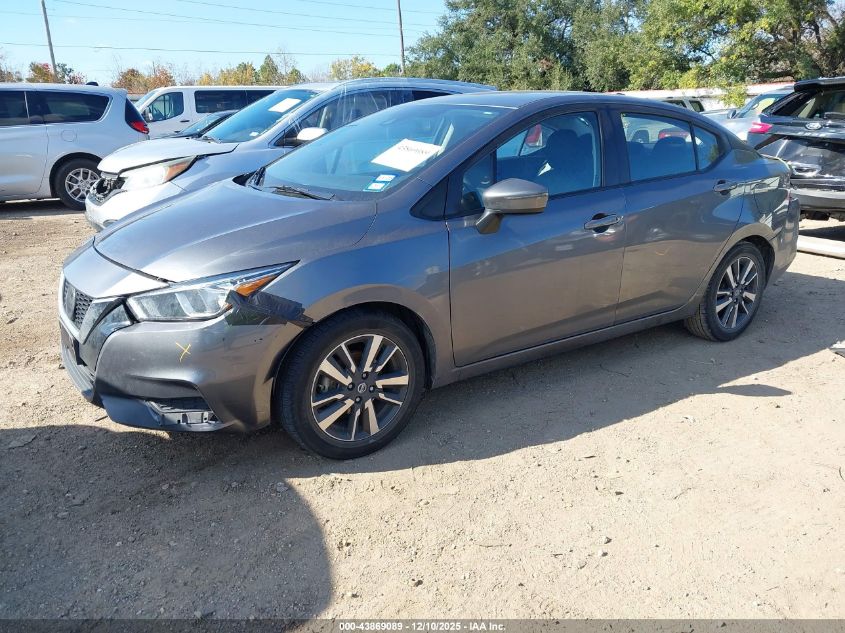 2021 Nissan Versa Sv Xtronic Cvt