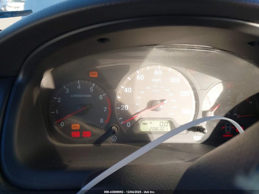 2002 Honda Accord 3.0 Ex VIN: 1HGCG22572A002775 Lot: 43869092