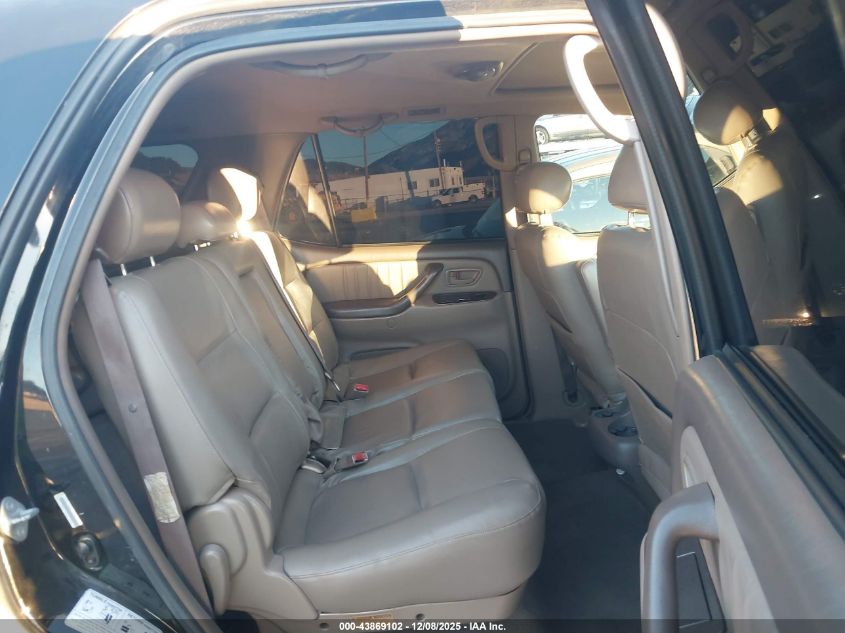 2004 Toyota Sequoia Limited V8 VIN: 5TDZT38AX4S225915 Lot: 43869102