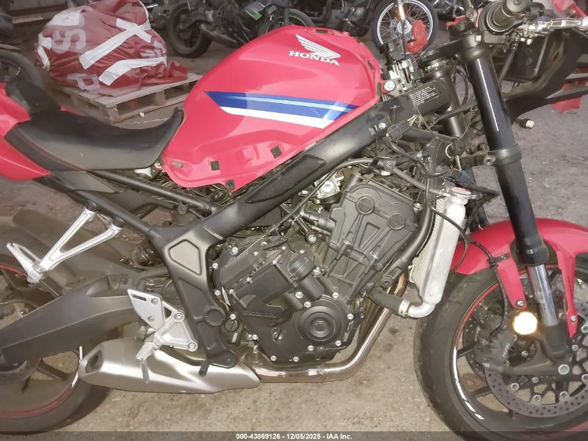 2025 Honda Cbr650 R VIN: MLHRH1550S5100760 Lot: 43869126
