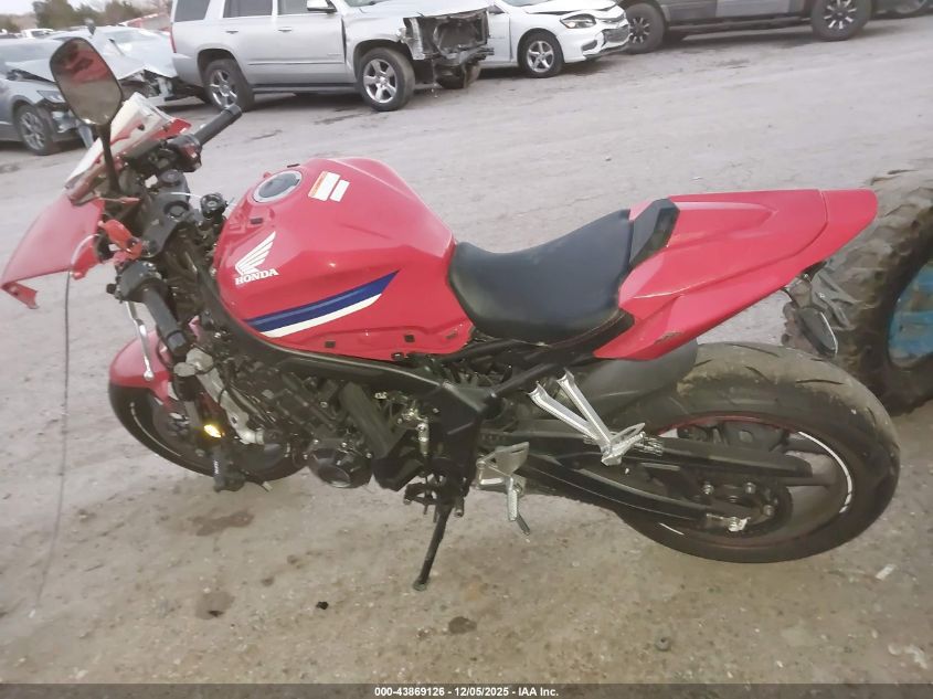 2025 Honda Cbr650 R VIN: MLHRH1550S5100760 Lot: 43869126