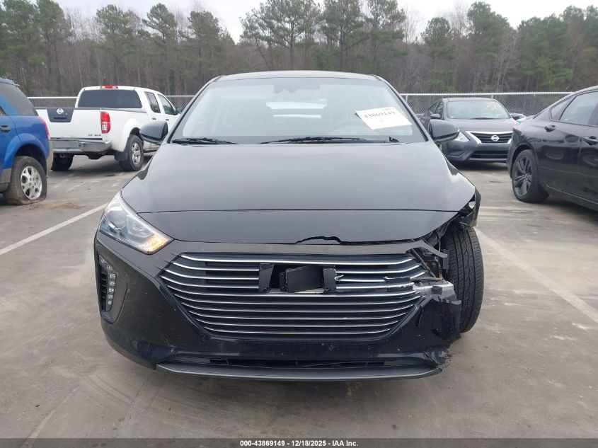 2019 Hyundai Ioniq Hybrid Sel VIN: KMHC75LC6KU105905 Lot: 43869149