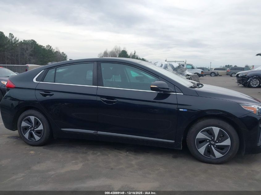 2019 Hyundai Ioniq Hybrid Sel VIN: KMHC75LC6KU105905 Lot: 43869149