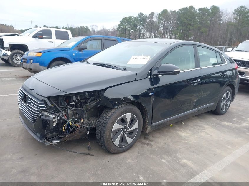 2019 Hyundai Ioniq Hybrid Sel VIN: KMHC75LC6KU105905 Lot: 43869149