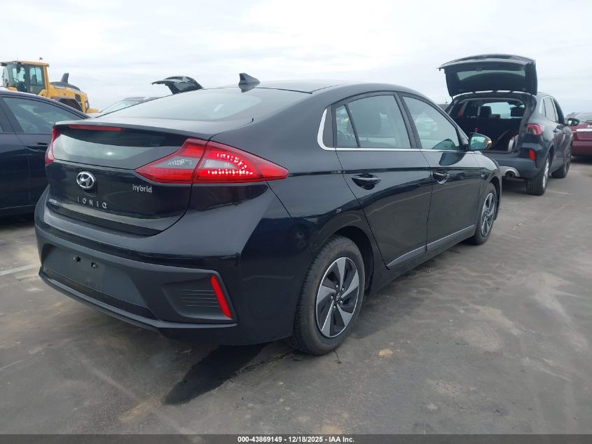 2019 Hyundai Ioniq Hybrid Sel VIN: KMHC75LC6KU105905 Lot: 43869149