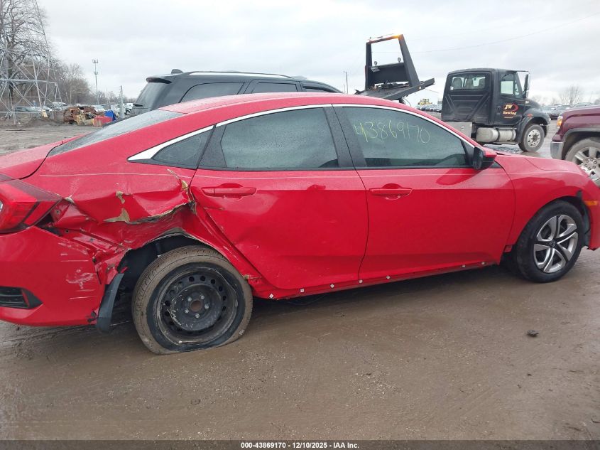 2018 Honda Civic Lx VIN: 2HGFC2F50JH557795 Lot: 43869170