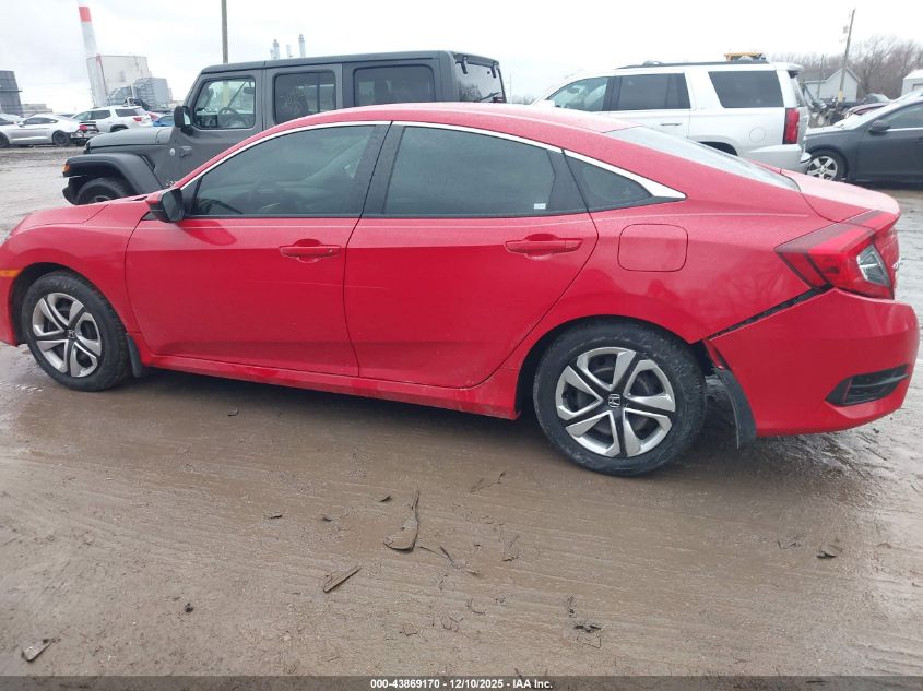 2018 Honda Civic Lx VIN: 2HGFC2F50JH557795 Lot: 43869170