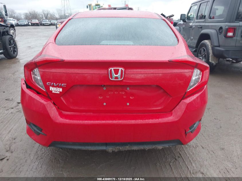 2018 Honda Civic Lx VIN: 2HGFC2F50JH557795 Lot: 43869170