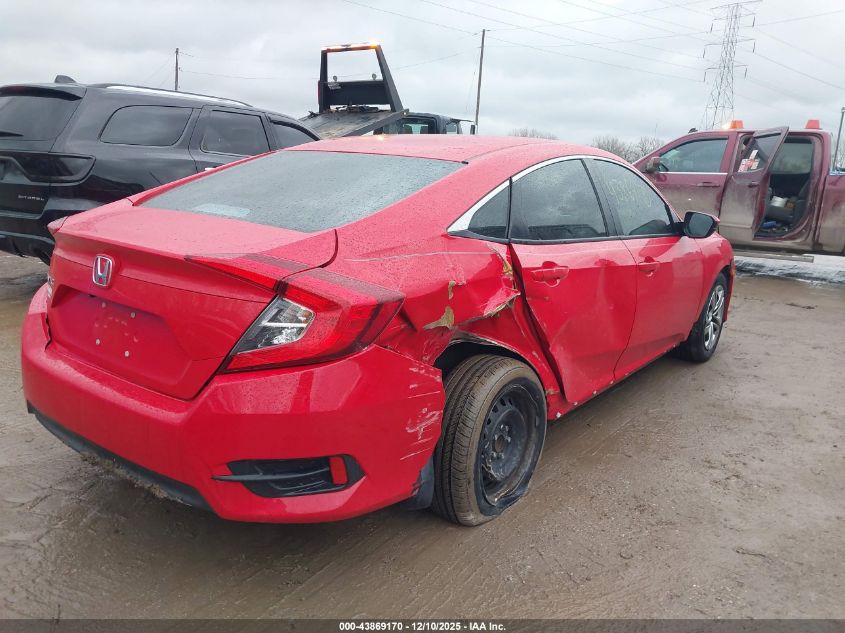 2018 Honda Civic Lx VIN: 2HGFC2F50JH557795 Lot: 43869170