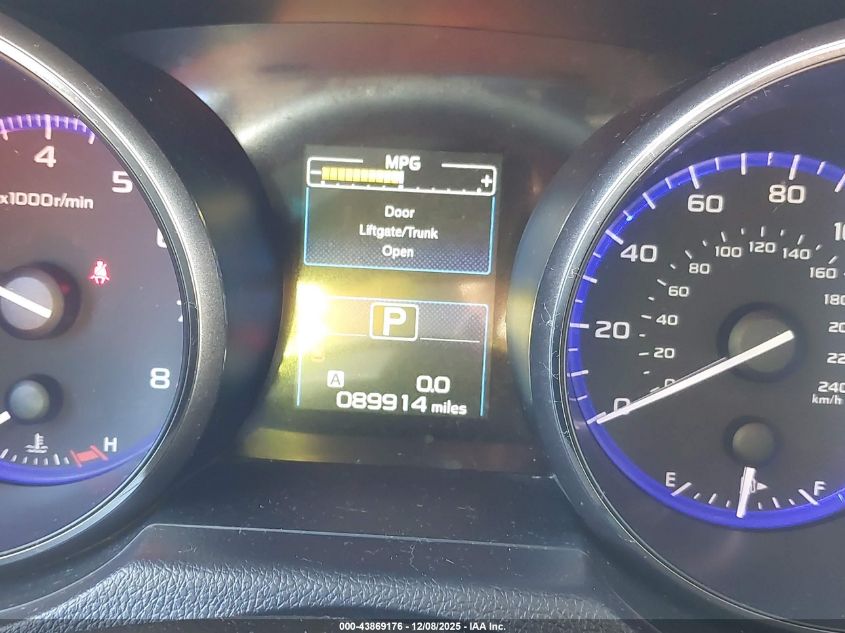 2015 Subaru Outback 2.5I Premium VIN: 4S4BSBEC4F3228927 Lot: 43869176