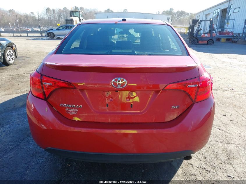 2017 Toyota Corolla Se VIN: 2T1BURHE6HC831926 Lot: 43869186