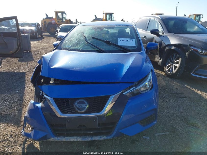 2020 Nissan Versa Sv Xtronic Cvt VIN: 3N1CN8EV5LL876459 Lot: 43869193