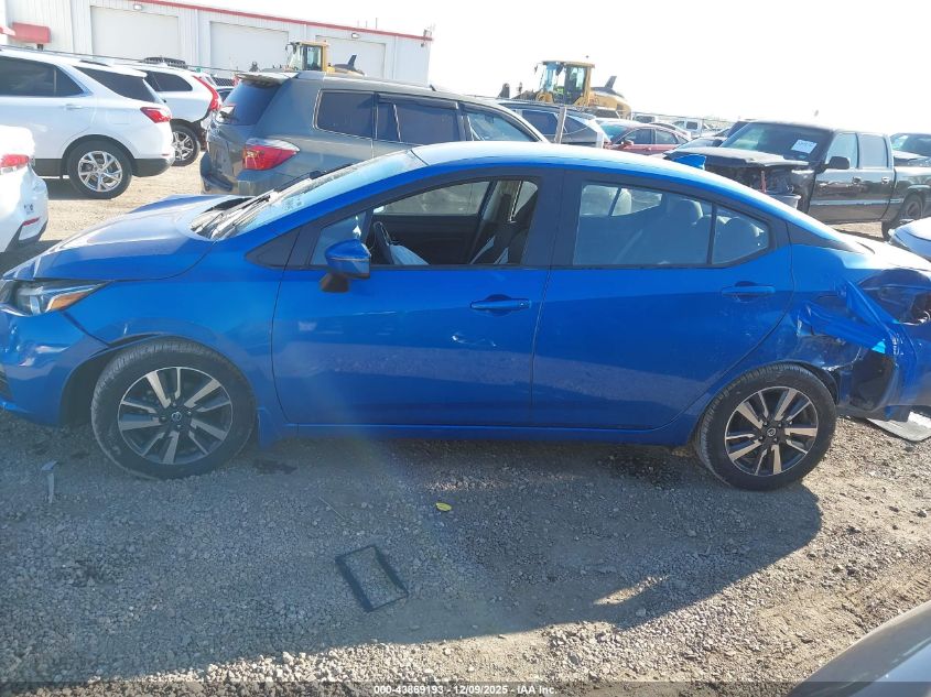 2020 Nissan Versa Sv Xtronic Cvt VIN: 3N1CN8EV5LL876459 Lot: 43869193