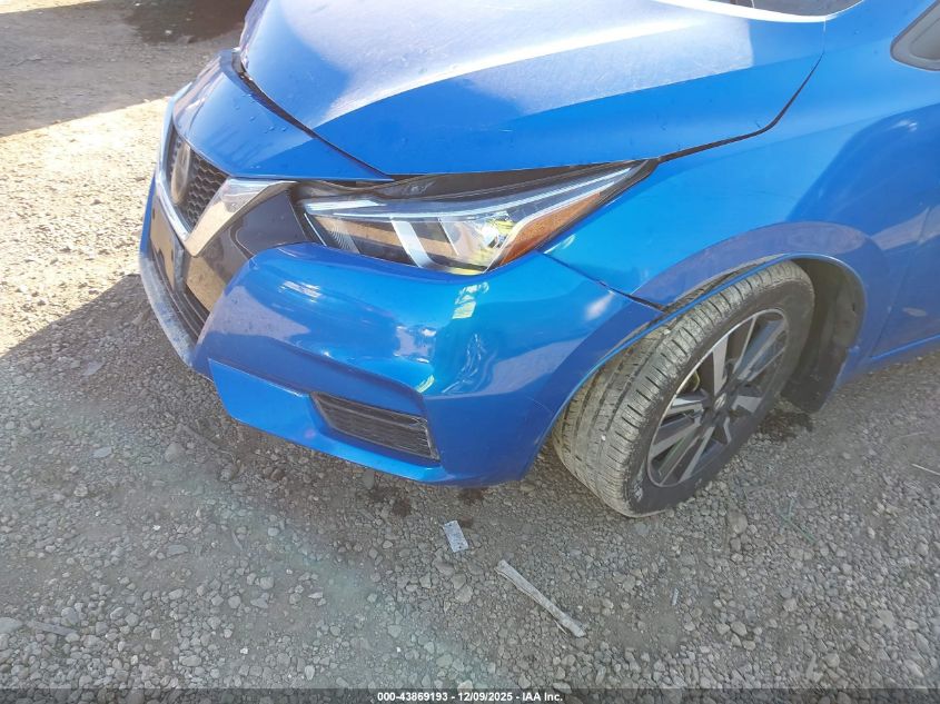 2020 Nissan Versa Sv Xtronic Cvt VIN: 3N1CN8EV5LL876459 Lot: 43869193