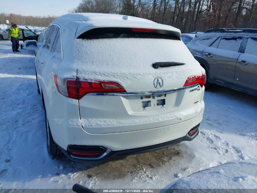 2018 Acura Rdx Acurawatch Plus Package VIN: 5J8TB4H3XJL018844 Lot: 43869239