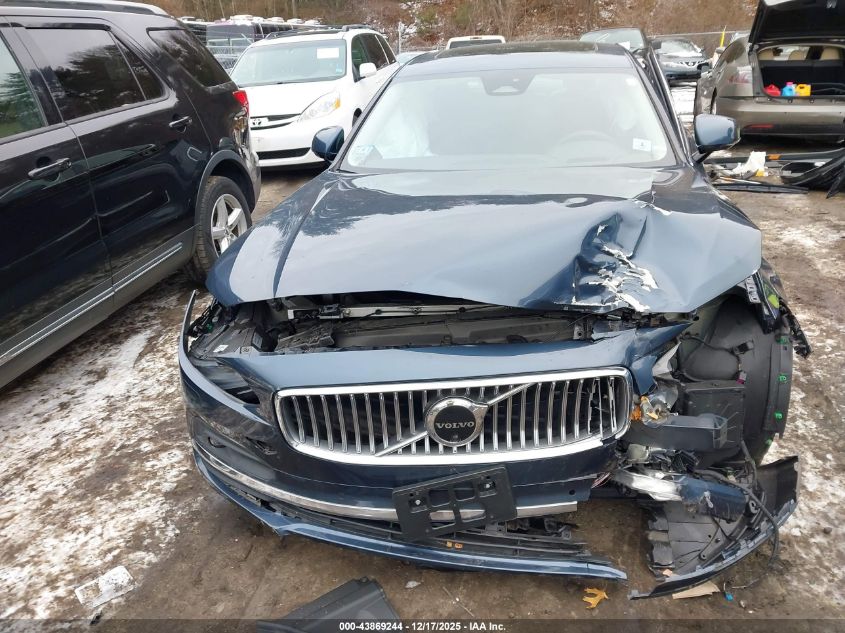 2023 Volvo S90 B6 Ultimate VIN: LVY062MAXPP314388 Lot: 43869244