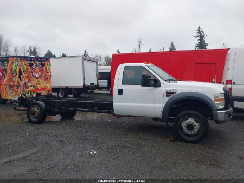 2008 Ford F-550 Chassis Xl/Xlt VIN: 1FDAF56R78EA50359 Lot: 43869255