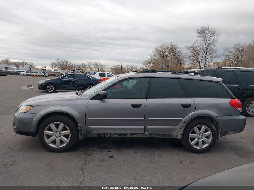 2008 Subaru Outback 2.5I VIN: 4S4BP61C086341791 Lot: 43869260