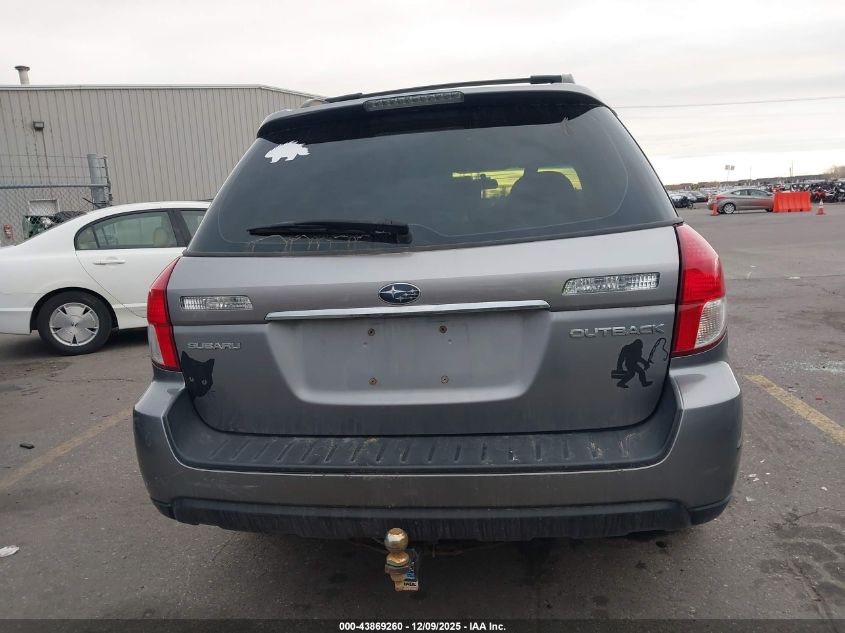 2008 Subaru Outback 2.5I VIN: 4S4BP61C086341791 Lot: 43869260
