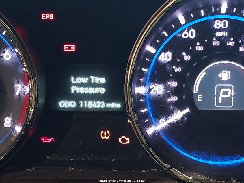 2013 Hyundai Sonata Gls VIN: 5NPEB4AC9DH634304 Lot: 43869280