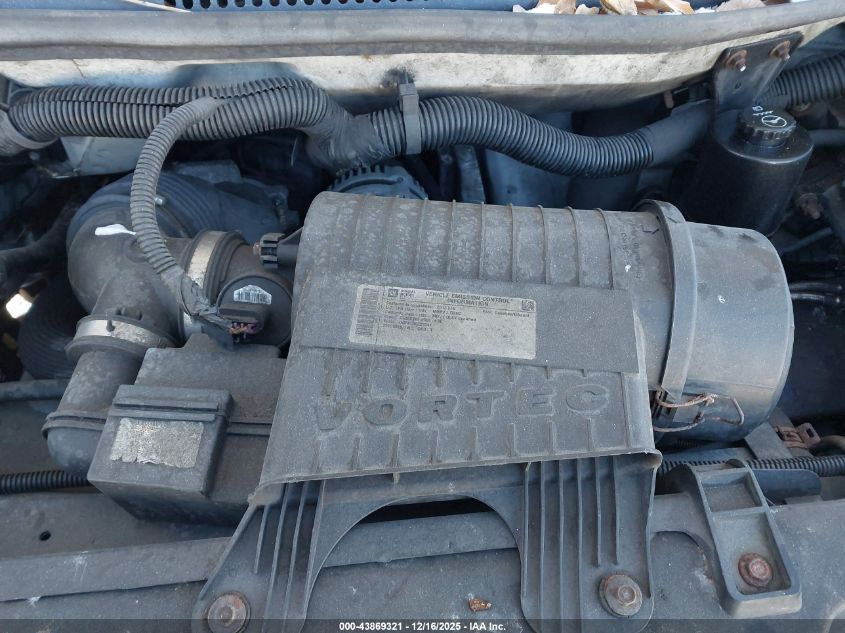 2013 Chevrolet Express 2500 Work Van VIN: 1GCWGFCA0D1118966 Lot: 43869321