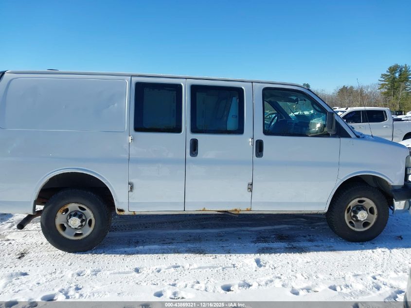 2013 Chevrolet Express 2500 Work Van VIN: 1GCWGFCA0D1118966 Lot: 43869321