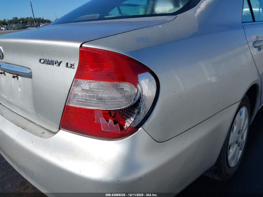 2002 Toyota Camry Le VIN: 4T1BE32K22U576903 Lot: 43869328
