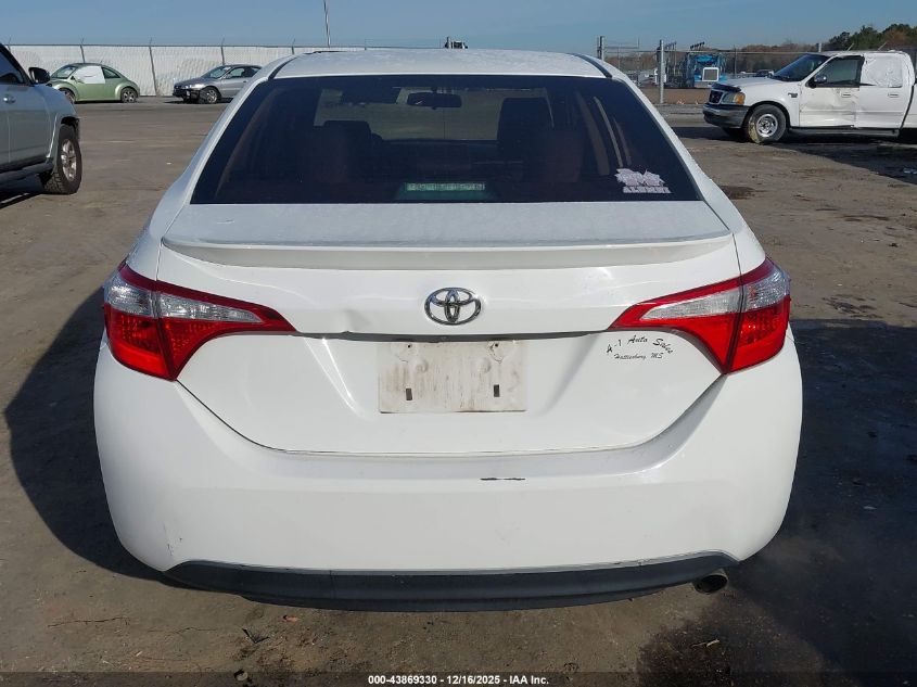 2016 Toyota Corolla S Plus VIN: 2T1BURHE9GC614756 Lot: 43869330